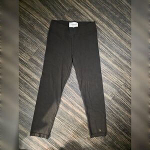 Abercrombie & Fitch Brown Capri Leggings Elena Gilbert Core- Women's Small - 90s